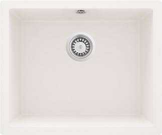 Кухонная раковина Deante Corda Flush ZQA_A10F, гранит, 550 мм x 460 мм x 190 мм