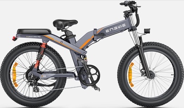 Электровелосипед Engwe X24, 24", серый, 1000Вт, 29.2Ач
