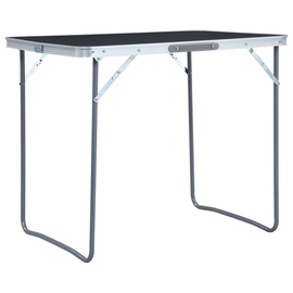 Kempinga galds VLX Foldable Camping Table, pelēka, 80 x 60 x 70 cm