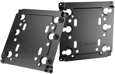 Korpuso detalė Fractal Design Universal Multibracket 2-Pack, juoda