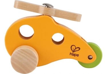 Žaislinis sraigtasparnis Hape Little Copter E0051A, oranžinė