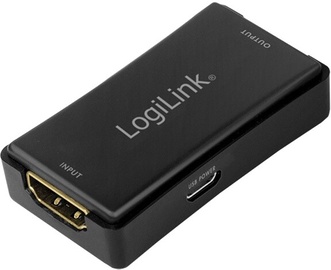 Adapter Logilink HDMI repeater 25m 4K@60Hz HDCP 2.2 HDMI female, HDMI female, 25 m, must