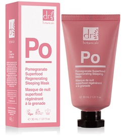 Sejas maska Dr. Botanicals Pomegranate Superfood, 30 ml, sievietēm