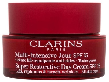 Dienas krēms sievietēm Clarins Multi Intensive Super Restorative Day Cream, 50 ml, 50+, SPF 15