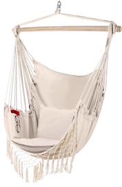 Dārza šūpoles, stiprināms Malatec Brazilian Chair XL15921, smilškrāsas