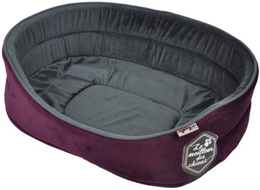 Guļvieta mājdzīvniekiem Douceur Patchy, violeta, 700 mm x 530 mm
