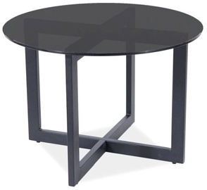 Žurnālgaldiņi Signal Meble Modern Almeria B, melna, 600 mm x 600 mm x 450 mm