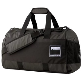 Спортивная сумка Puma Gym Duffle, черный, 35 л, 290 мм x 480 мм x 250 мм