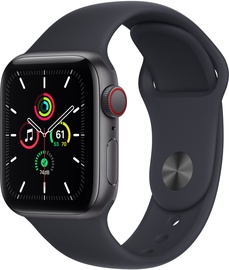 Viedais pulkstenis Apple Watch SE GPS + Cellular 40mm, melna