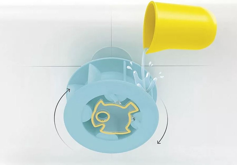 Veemäng Playmobil Junior Aqua Water Wheel With Baby Shark, mitmevärviline, 6 tk