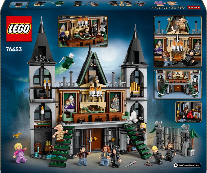 Konstruktor LEGO® Harry Potter™ Malfoy mõis 76453, 1601 tk