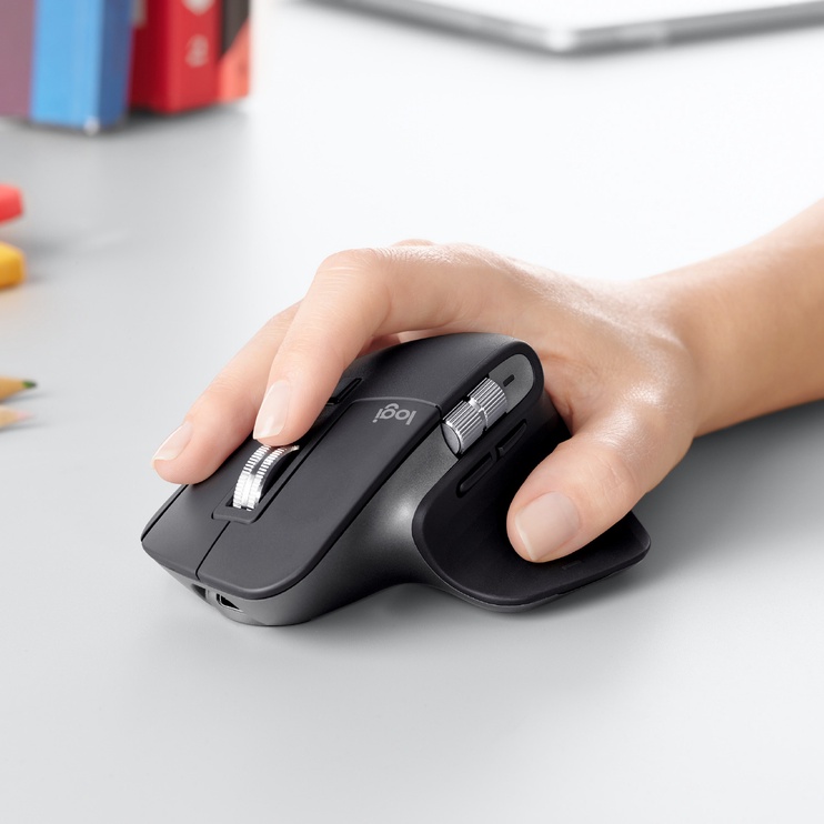 Kompiuterio pelė Logitech MX Master 3 Advanced, pilka