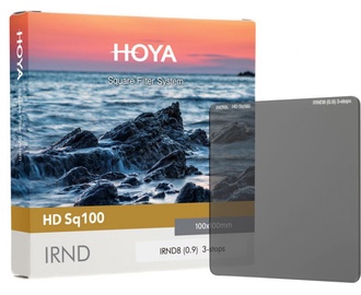 Filtrs Hoya HD Sq100 IRND8, Neitrāli pelēks, 100 mm