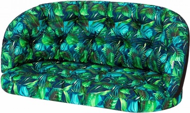 Подушка для стула Hobbygarden Amanda Prestige BAPNLI11, синий/зеленый, 106 x 38 см