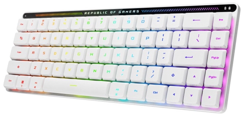Клавиатура Asus ROG Falchion RX, DE, белый, беспроводная