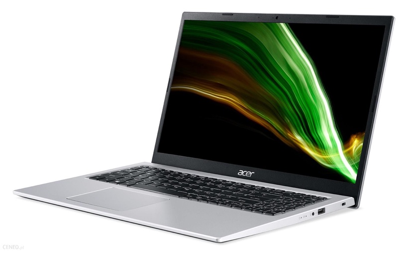 Sülearvuti Acer Aspire 3 NX.AD0EP.00R PL, Intel Core i3-1115G4, 8 GB, 512 GB, 17.3 ", Intel UHD Graphics, hõbe