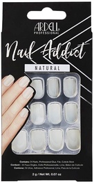 Liimitavad küüned Ardell Nail Addict Natural Squared, 27 tk