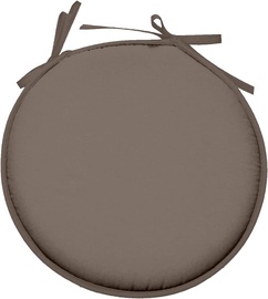 Krēslu spilveni Lovely Nelson Round, brūna, 400 mm x 400 mm