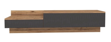 ТВ стол Kalune Design Asir, сосновый/антрацитовый, 1600 мм x 350 мм x 350 мм
