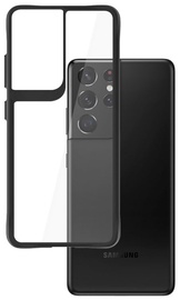 Чехол для телефона 3MK Satin Armor +, Samsung Galaxy S21 Ultra 5G, прозрачный/черный