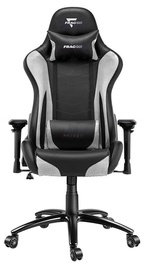 Spēļu krēsls FragON 5X Series, balta/melna