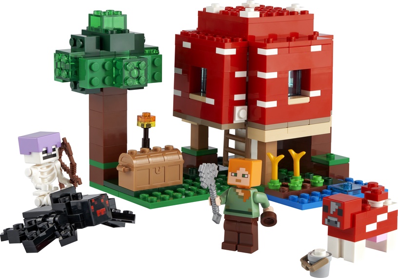 Konstruktor LEGO® Minecraft® Seenemaja 21179, 272 tk