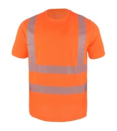 T-krekls Prof VK10380, oranža, sintētiskās šķiedras, M izmērs
