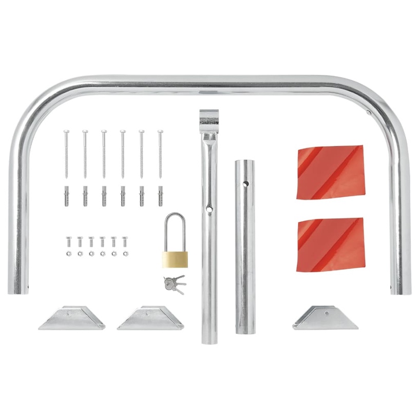 Post VLX Parking Barrier, 77 cm x 5 cm