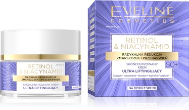 Näokreem naistele Eveline Retinol & Niacynamid, 50 ml, 50+