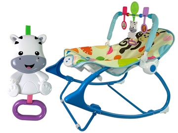 Lamamistool Lean Toys Infant To Toddler Rocker, sinine/mitmevärviline