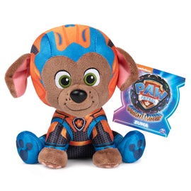 Mīkstā rotaļlieta Paw Patrol Mighty Pups Movie Zuma, zila/oranža, 15 cm