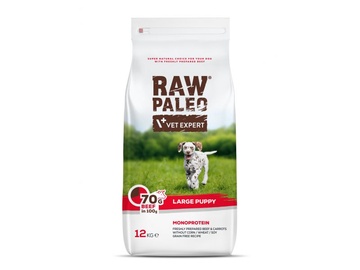 Сухой корм для собак Raw Paleo MAGNUM.169172, говядина, 12 кг