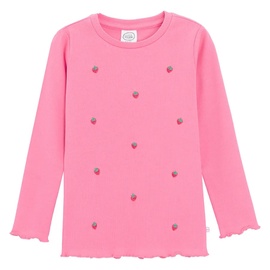 Krekls ar garām piedurknēm, meitenēm Cool Club CCG2811313, rozā, 116 сm