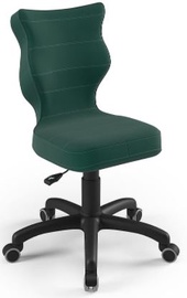 Bērnu krēsls Petit VT05 Size 3, melna/zaļa, 300 mm x 715 - 775 mm