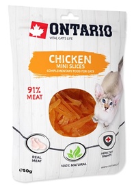 Лакомство для кошек Ontario BEAPHAR.794973 (51302), курица, 0.050 кг