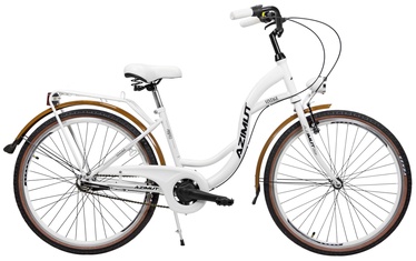 Велосипед городской Azimut Vintage 3-Speed, 26 ″, 17" рама, белый/кремовый