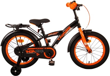 Vaikiškas dviratis, miesto Volare Thombike, juodas/oranžinis, 16"