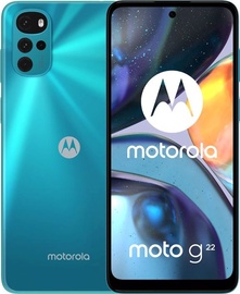 Mobilais telefons Motorola Moto G22, zila, 4GB/64GB
