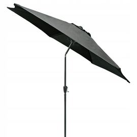 Садовый зонт от солнца Melbourne, 300 см, темно-серый