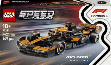 Konstruktor LEGO® McLaren F1® Team MCL38 Race Car 77251, 269 tk