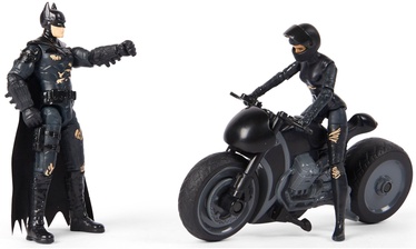 Супергерой Spin Master DC Comics The Batman Selina Kyle Chase 6060832, 100 мм, 3 шт.