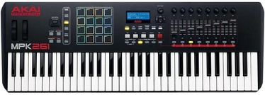 MIDI klaviatūra AKAI MPK261, melna