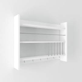 Riiul Kalune Design Kolin, valge, 150 mm x 850 mm x 650 mm