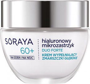Крем для лица для женщин Soraya Hyaluronic Micro Injection Duo Forte, 50 мл, 60+