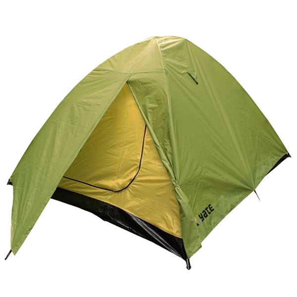 Divvietīga telts Yate Tramp, zaļa