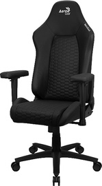 Игровое кресло AeroCool Crown Leatherette, 52 x 52 x 123 - 133 см, черный