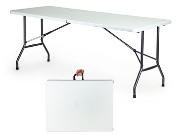Lauko stalas Garden Table MSP1463, baltas, 180 cm x 70 cm x 72 cm