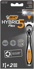Skūšanās komplekts Bic Hybrid Flex 5, 3 gab
