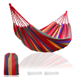 Šūpuļtīkls Vigo Single Hammock Classic, daudzkrāsains, 200 cm