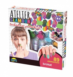 Набор для ухода за ногтями Dromader Atelier Glamour Glitter Nails 02999